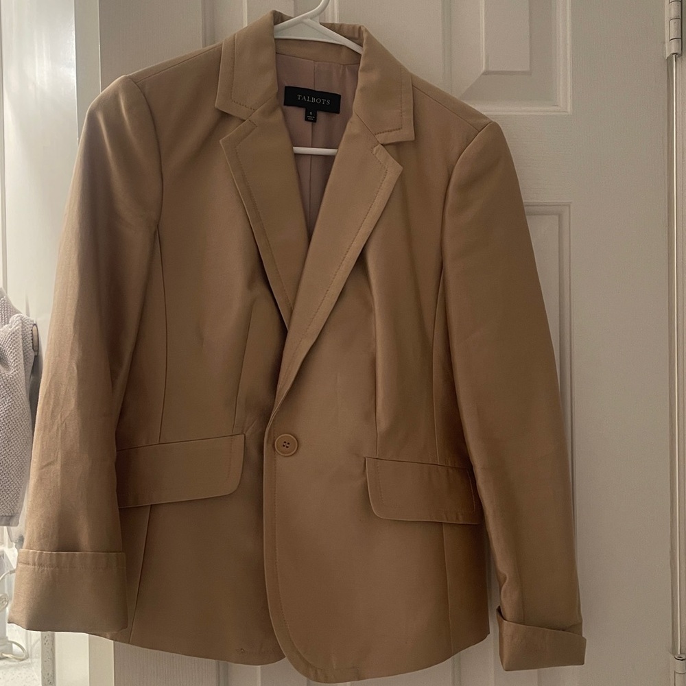 NWOT Silk Talbots Kate Blazer